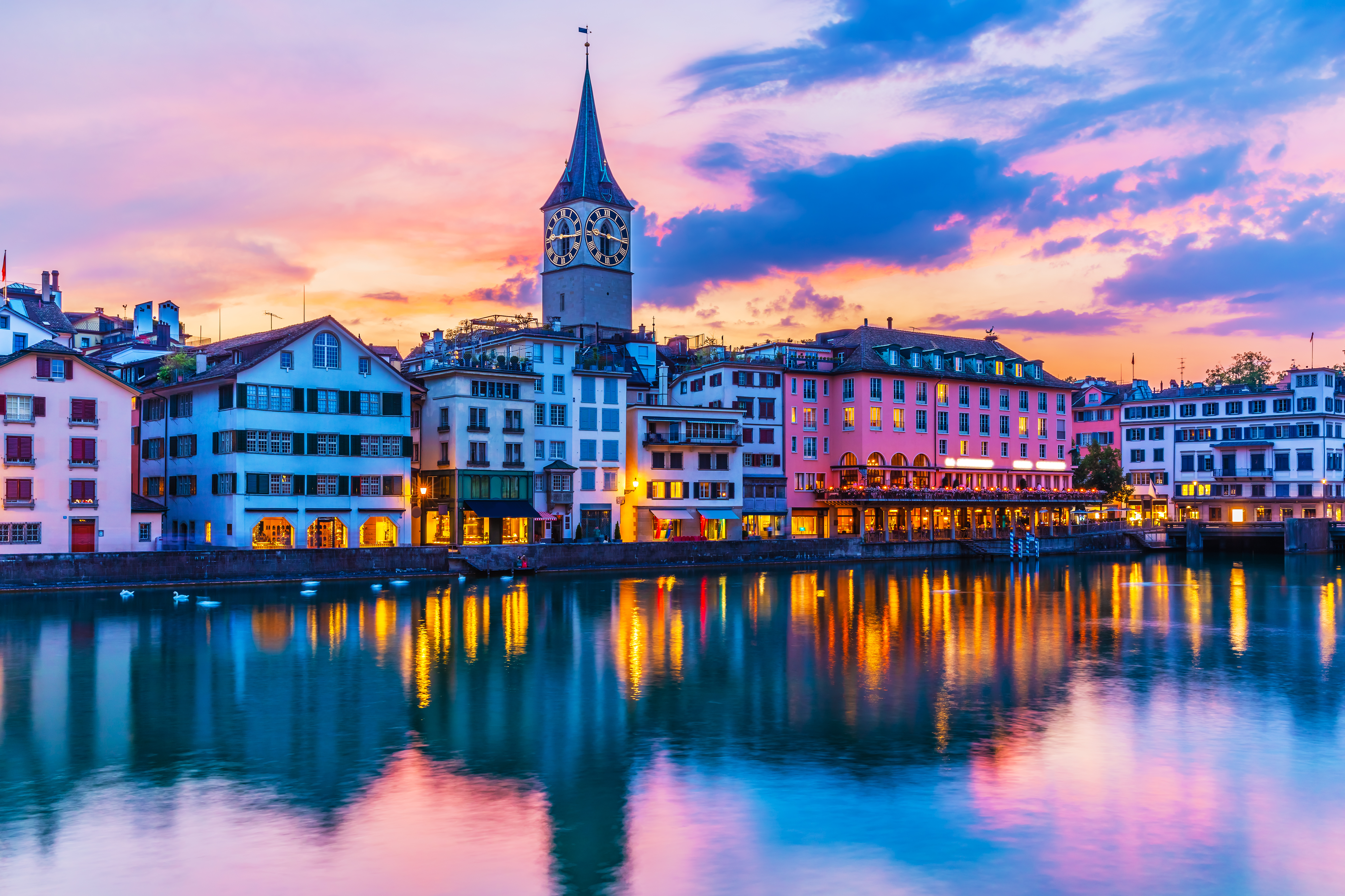 Zurich cityscape – ProActys AI project delivery for Swiss and European businesses